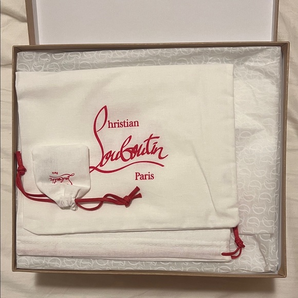 Louboutin Cassia Lace Up 100 - Picture 3 of 8